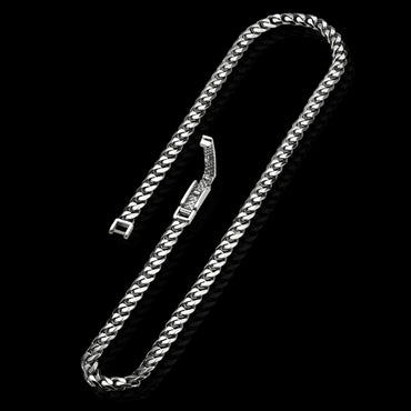 Premium men’s Miami Cuban link chain crafted in platinum 950