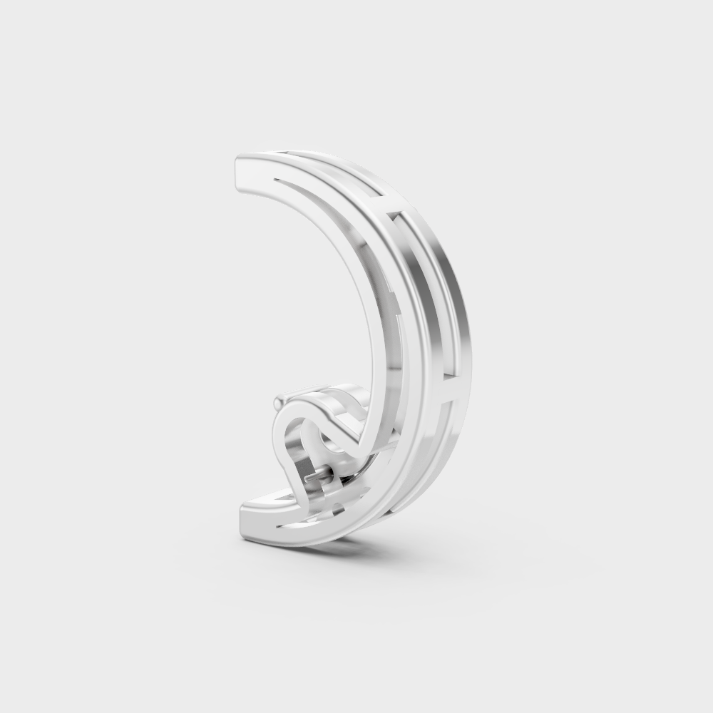 Fine Jewelry Lab-Grown Round Diamond Pendant Without Chain In Platinum