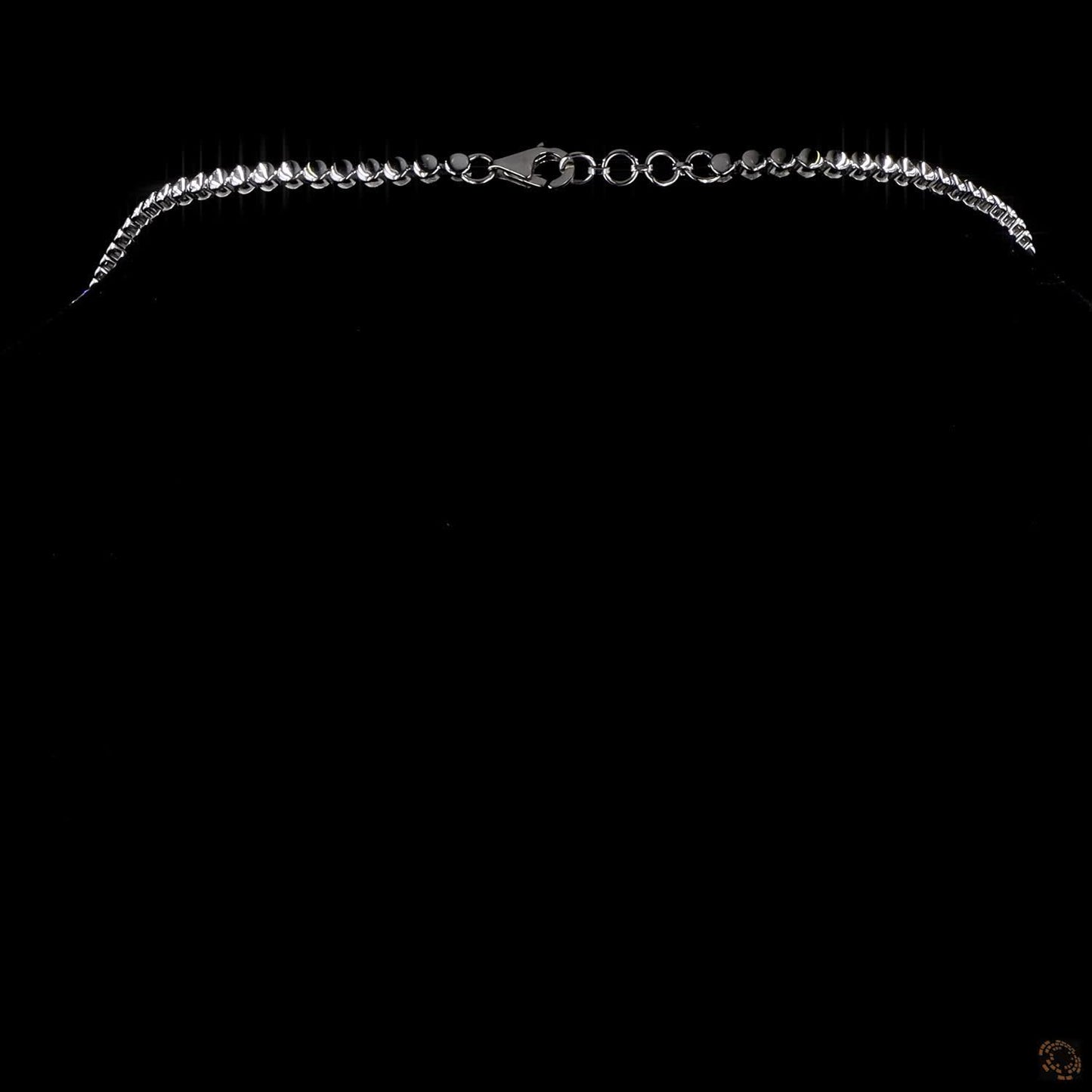 Premium Multishape Lab-Grown Diamond Tennis Necklace In 14K White Gold – 12.70 Ct