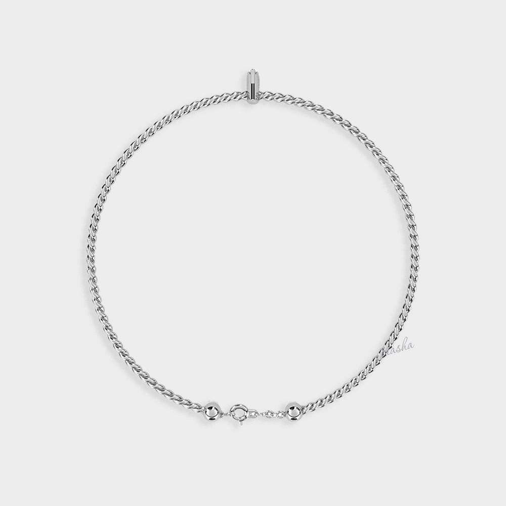 Luxury White Gold Bracelet Featuring Lab-Grown Diamonds