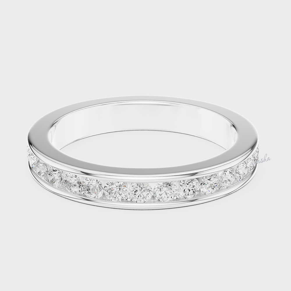 Men’s lab grown diamond ring in platinum