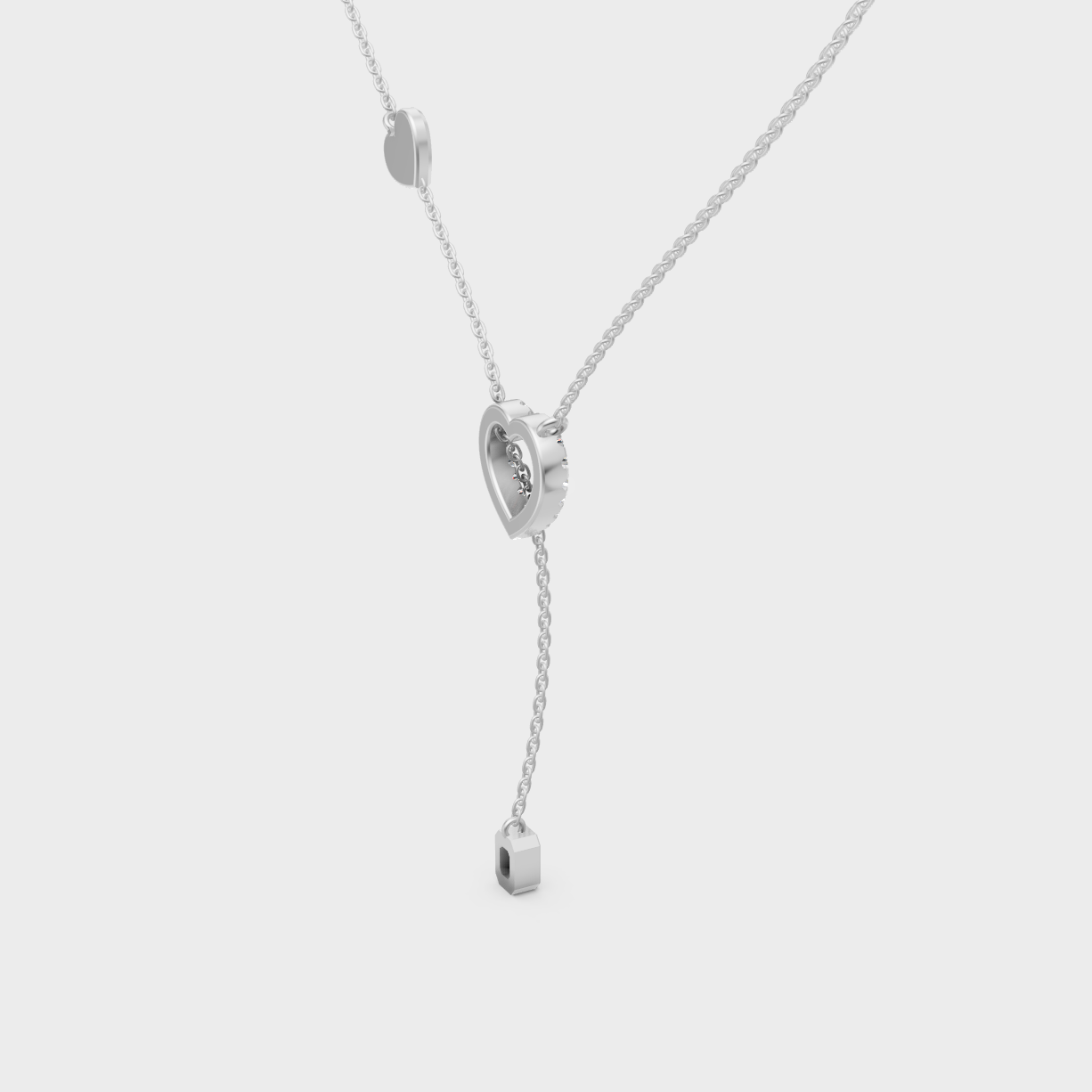 Luxury 950 Platinum Diamond Pendant With A Certified Emerald And Round Lab Diamond