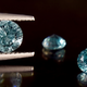 Guide to the 4Cs of diamonds for Indian buyers featuring lab-grown diamonds from Inasha Diamonds. High-quality visual showing diamond cut, color scale, clarity magnification, and carat weight comparison on a premium teal backdrop.