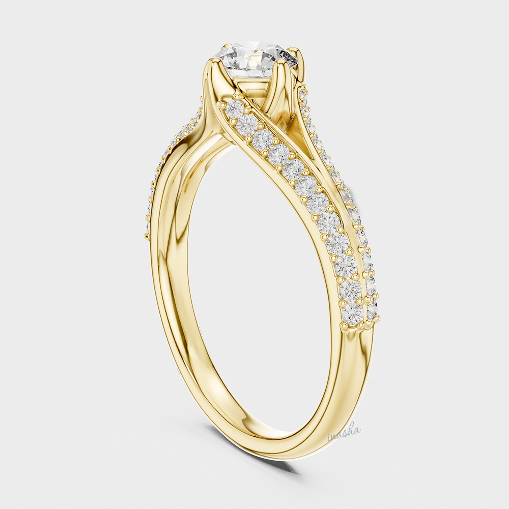 igi certified lab grown diamond ring