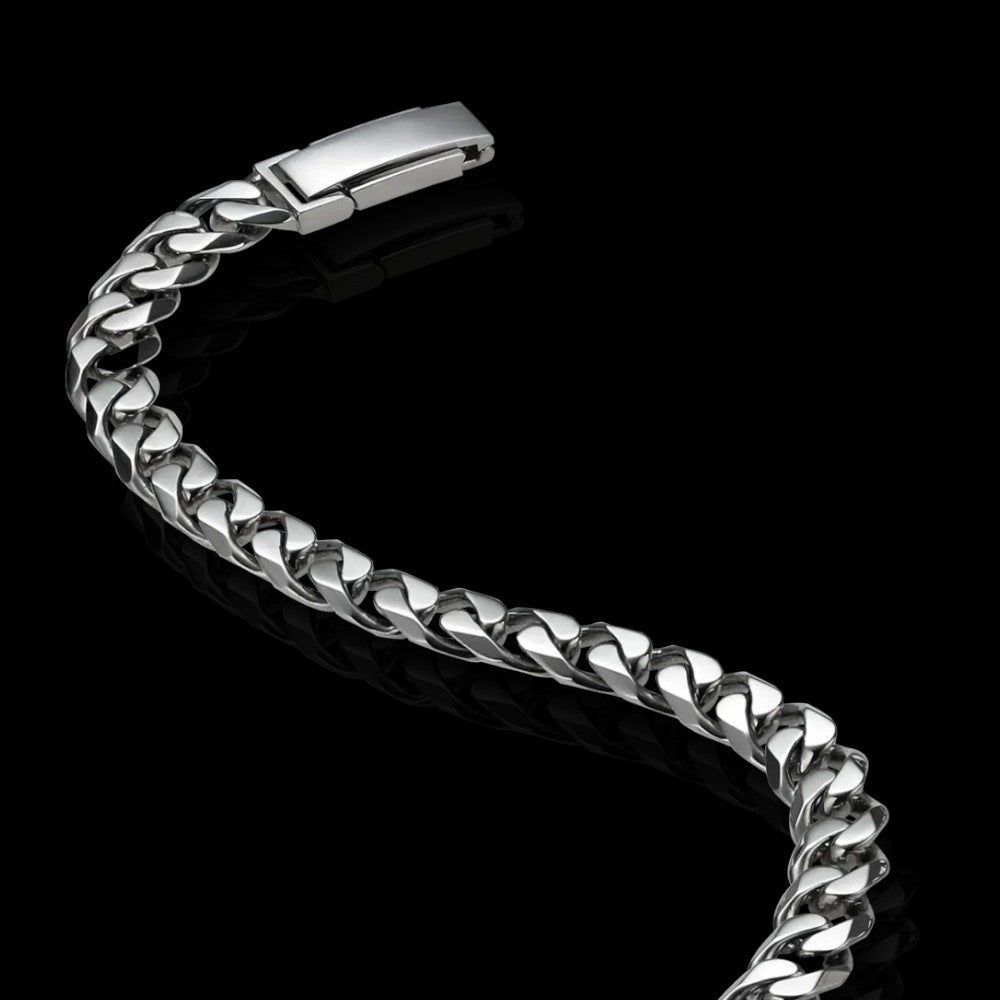 High weight platinum 950 Cuban link men chain