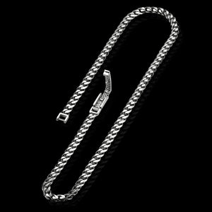 High-polish Platinum 950 Miami Cuban link chain men
