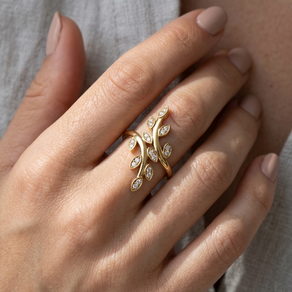 Yellow Gold Solitaire Ring With Brilliant Ethical Diamonds