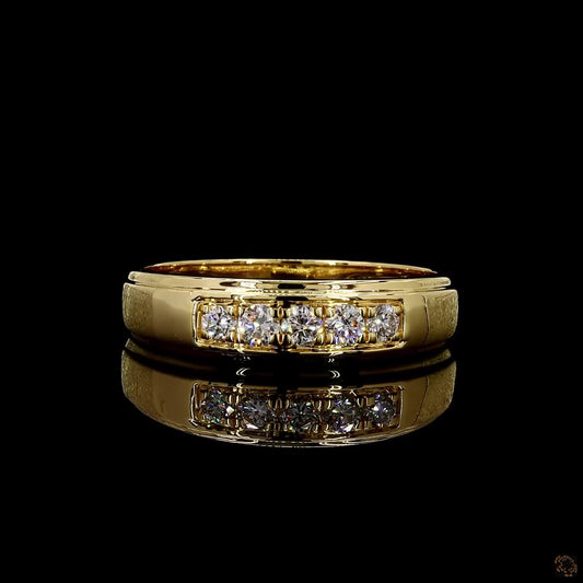 0.41 Ct Lab Grown Diamond Men’s Ring