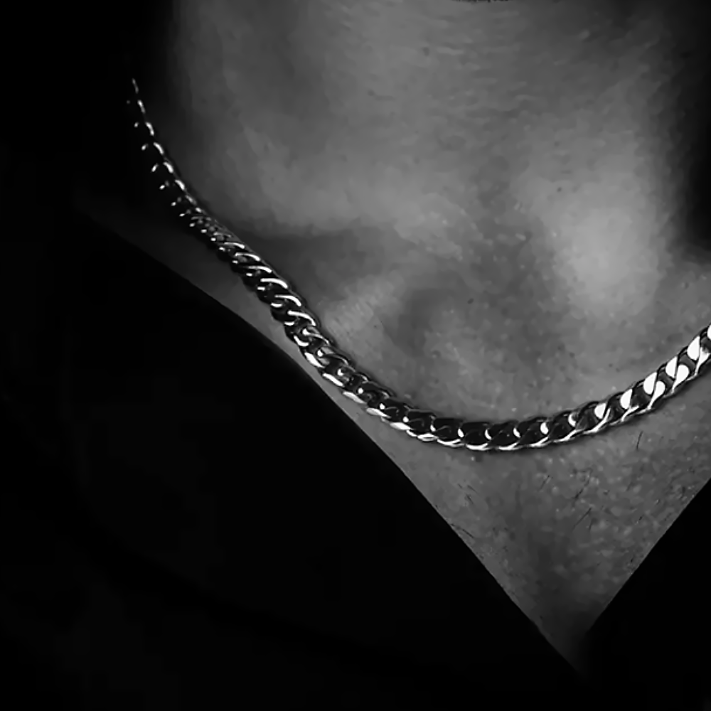 Platinum 950 Miami Cuban link chain men luxury necklace
