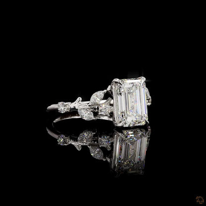 2.48 ct multishape lab grown diamond ring white gold