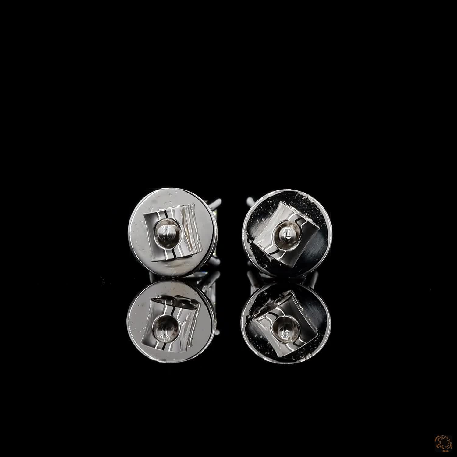 Everyday lab grown diamond stud earrings