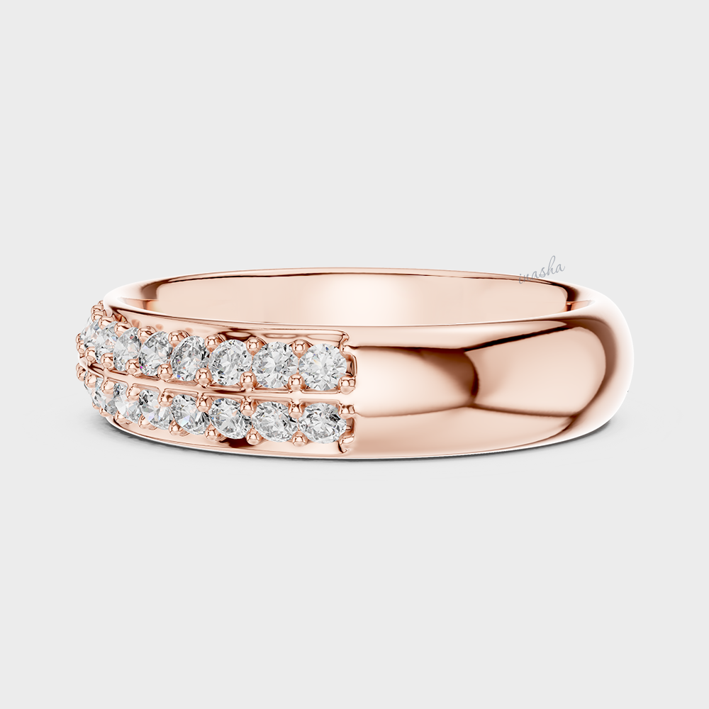 Everyday lab grown diamond band ring