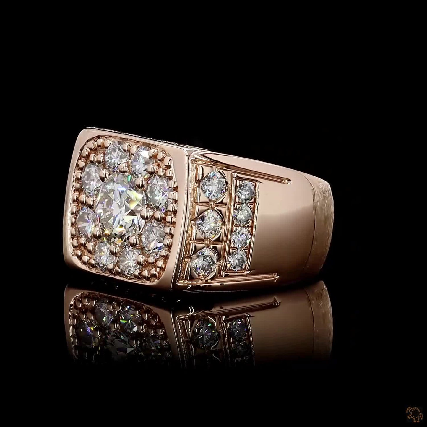 Ethical lab grown diamond men’s jewellery
