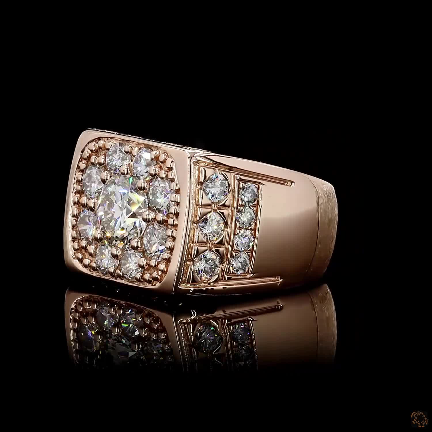 Ethical lab grown diamond men’s jewellery