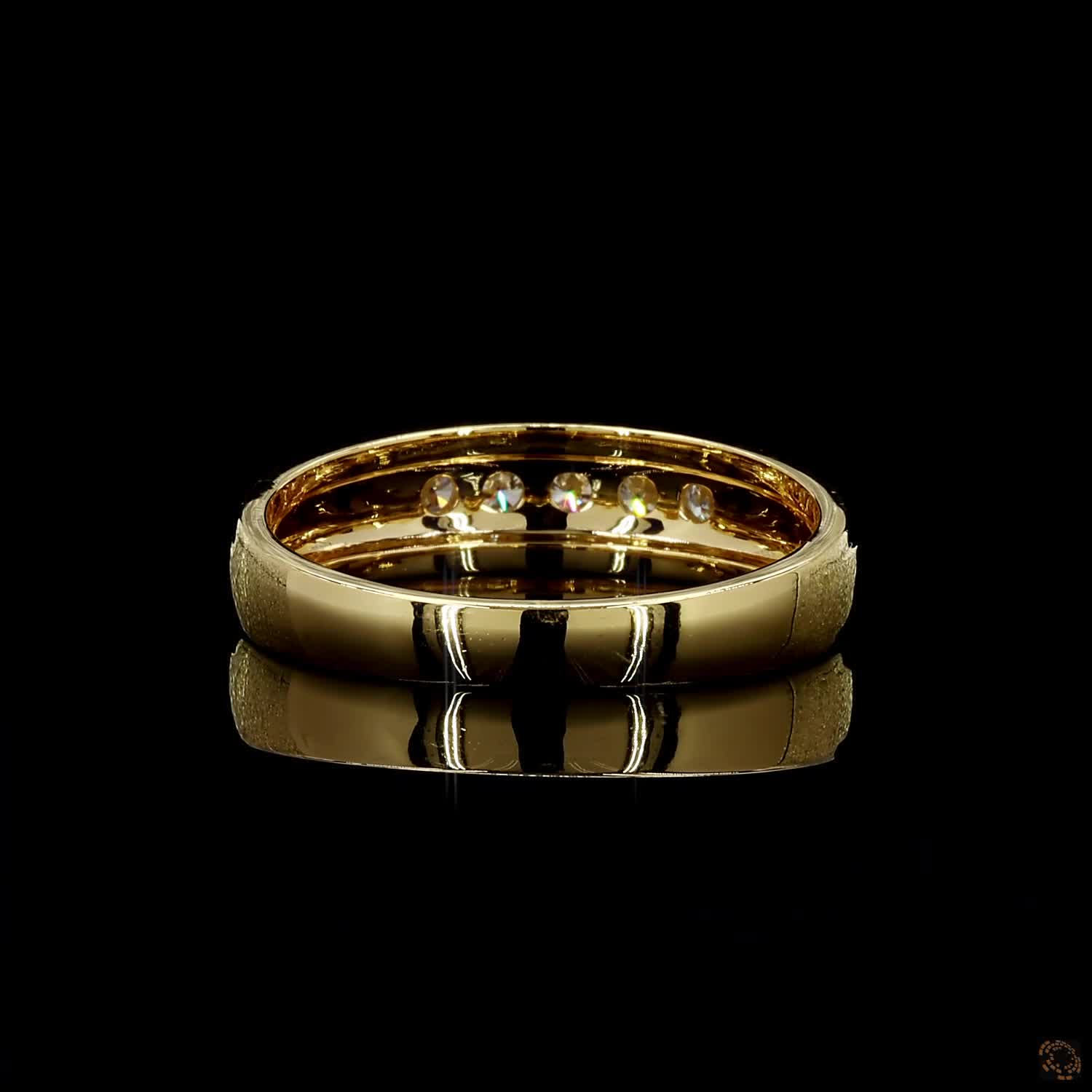 Ethical Lab Grown Diamond Men’s Ring