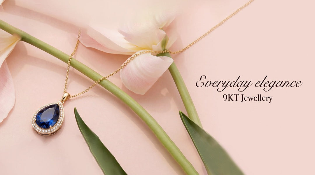 Affordable 9K Gold Lab-Grown Diamond Jewelry Collection - Minimalist Rings, Earrings, and Pendants