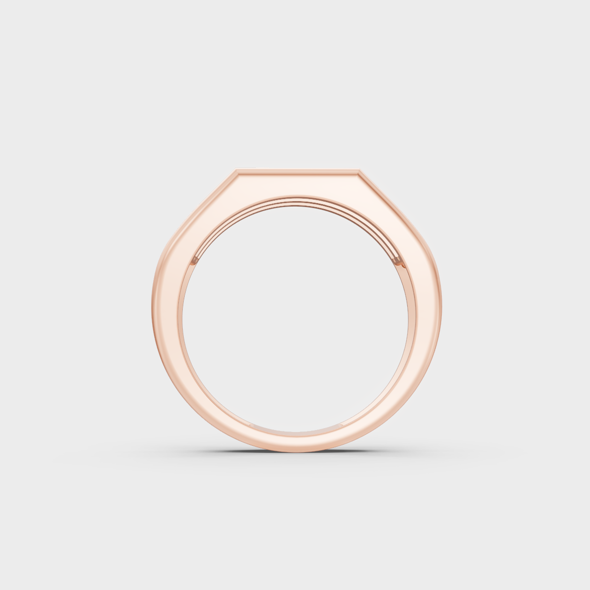Modern 1.82 Ct Round-Cut Lab-Grown Diamond Men's Band in a sleek 9K White Gold design.