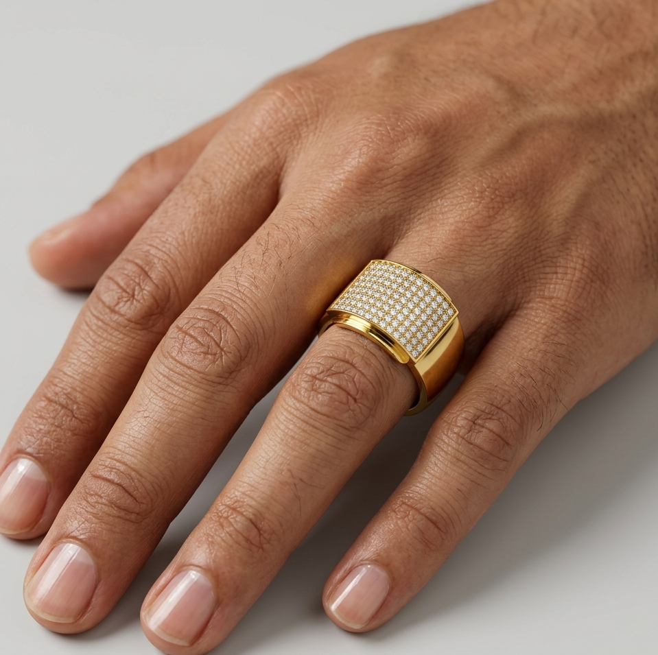 0.83 Ct Round Lab Grown Diamond Mens Band In 9K 14K 18K Yellow White Rose Gold Or 950 Platinum