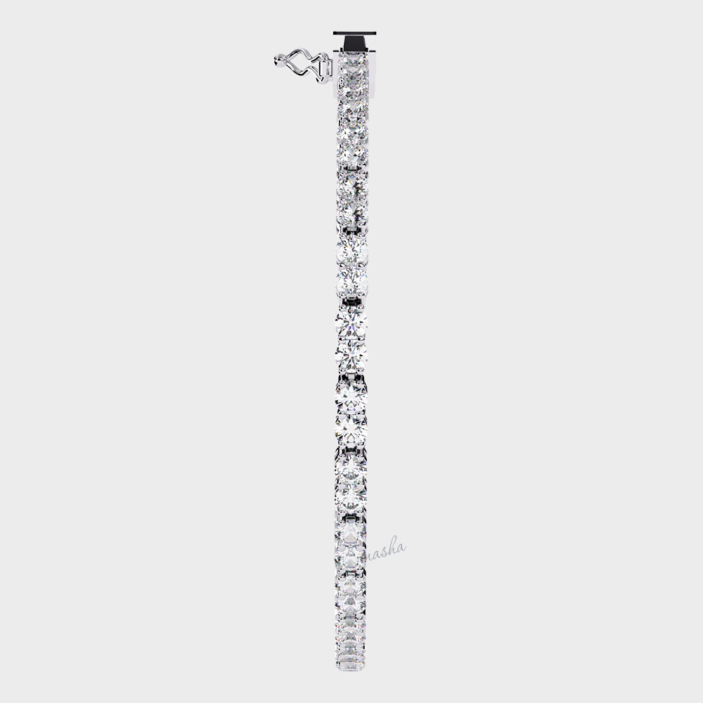 Hallmark lab grown diamond tennis bracelet white gold