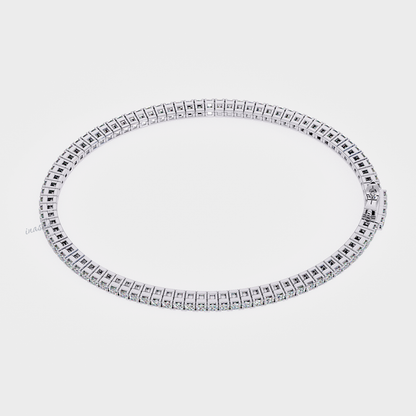 White Gold Fine Jewelry Tennis Bracelet Round Cut Lab Diamonds