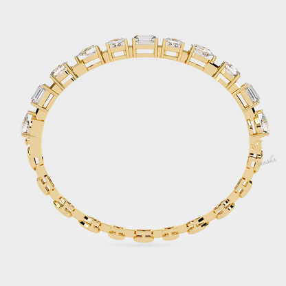 Hallmark gold lab grown diamond tennis bracelet yellow gold