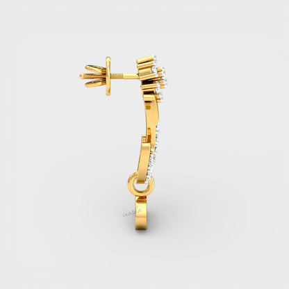 Timeless Lab-Grown Diamond Earrings Yellow Gold Fine Jewellery