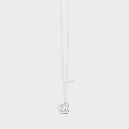 0.85 Carat Round Cut IGI Cut Lab-Grown Diamond Pendant With Chain In