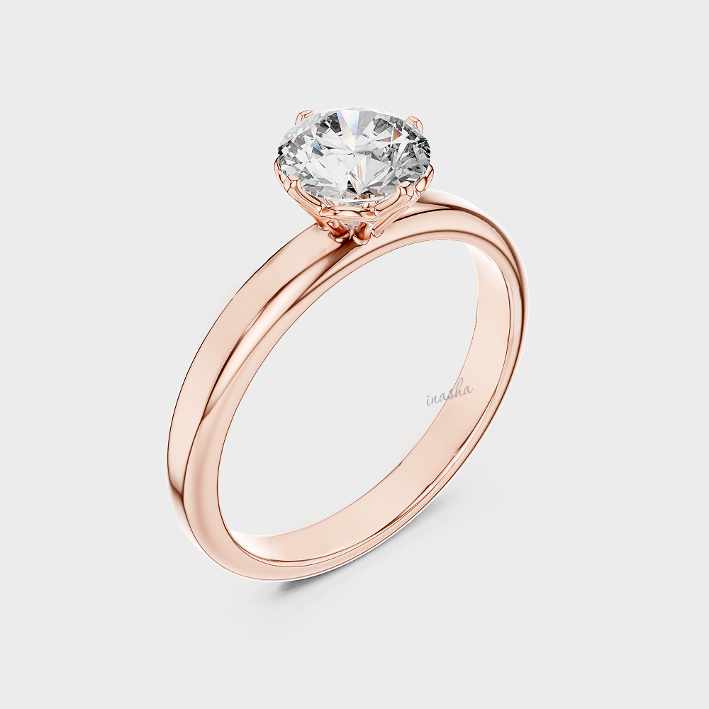 Ethical lab grown diamond ring 1 carat