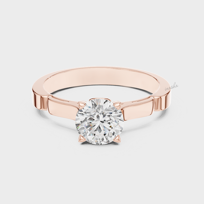 Ethical lab grown diamond ring 1 carat