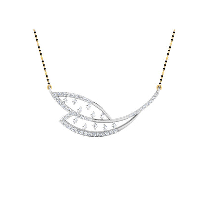 0.60 Carat Round Cut Lab-Grown Diamond Certified Mangalsutra