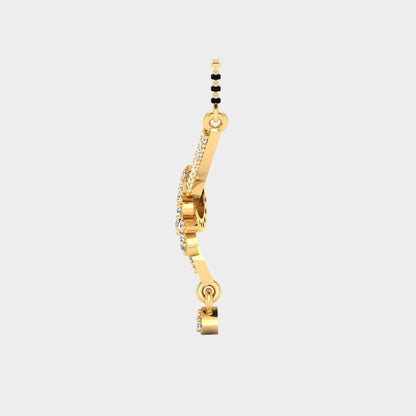 Traditional Hallmark Yellow Gold Mangalsutra for Modern Brides
