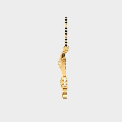 Traditional 18K Yellow Gold Mangalsutra for Modern Women