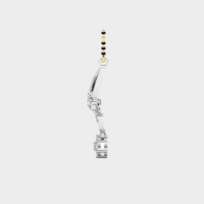 Premium 950 Platinum Lab-Grown Diamond Mangalsutra Luxury Edition