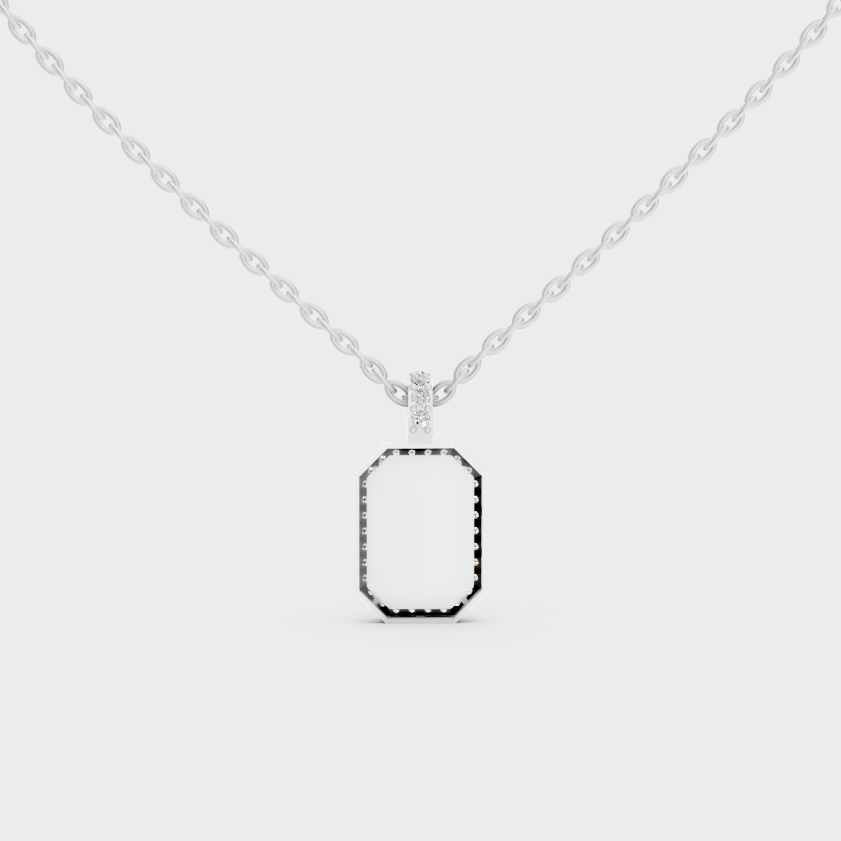 Heirloom Quality Solid Platinum Letter D Initial Fine Jewelry Charm