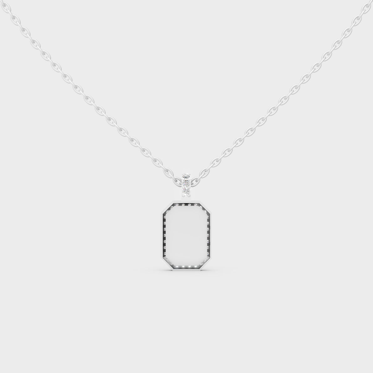 Heirloom Quality Solid Platinum Letter R Initial Fine Jewelry Charm