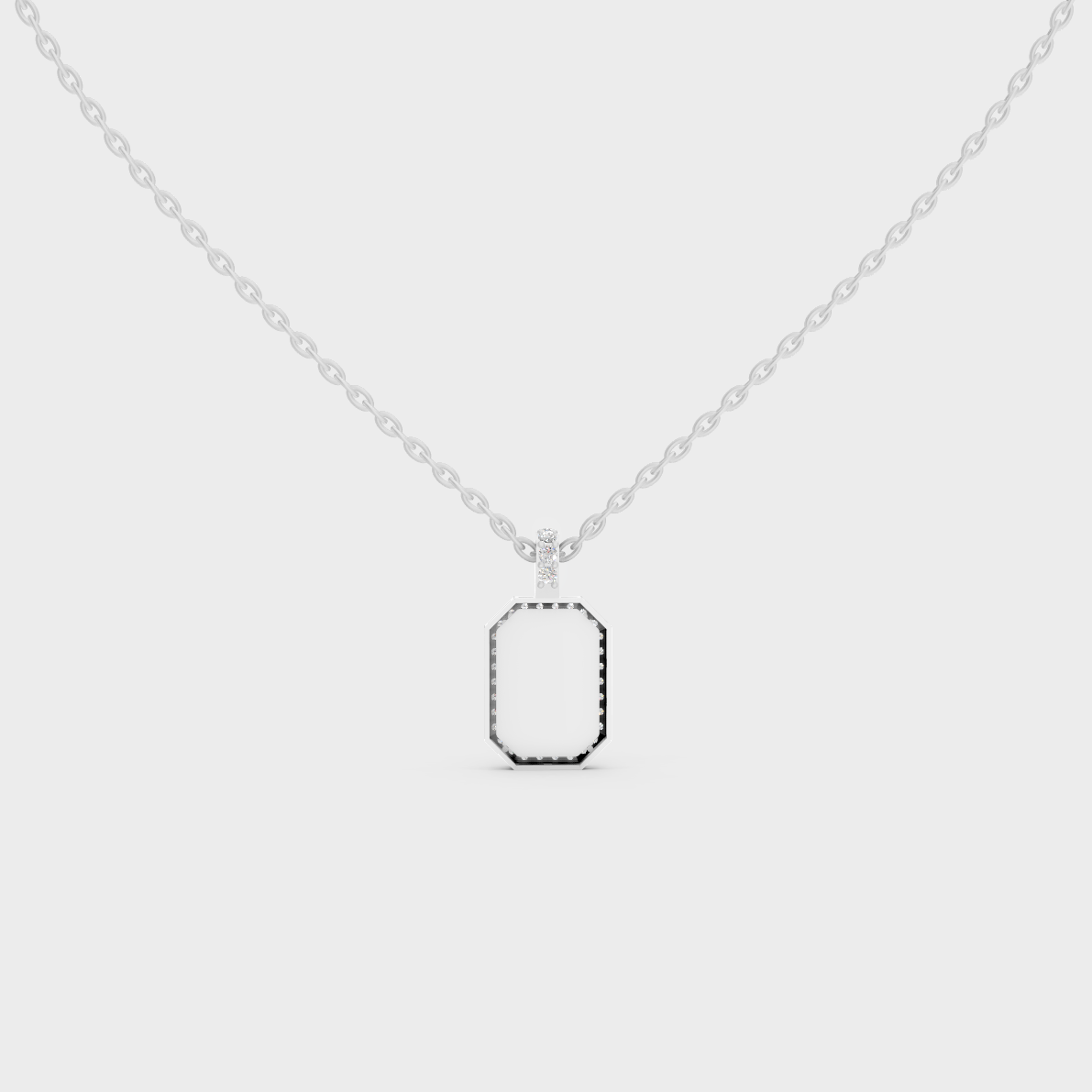 Heirloom Quality Solid Platinum Letter V Initial Fine Jewelry Charm