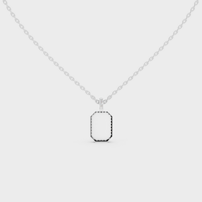 Heirloom Quality Solid Platinum Letter V Initial Fine Jewelry Charm