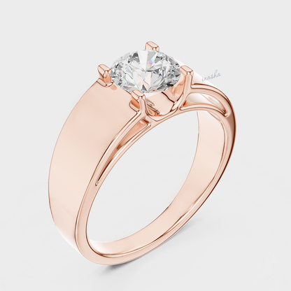 Rose Gold Men’s Diamond Ring