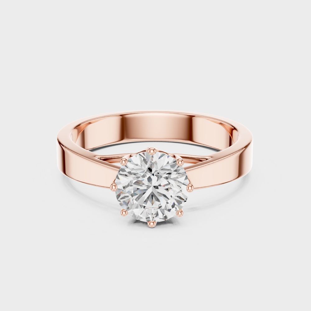 1 carat Lab Grown Diamond Women's engagement Ring in