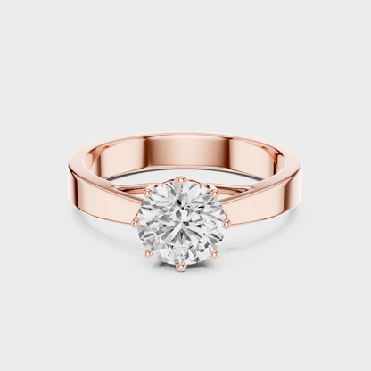 1 carat Lab Grown Diamond Women's engagement Ring in