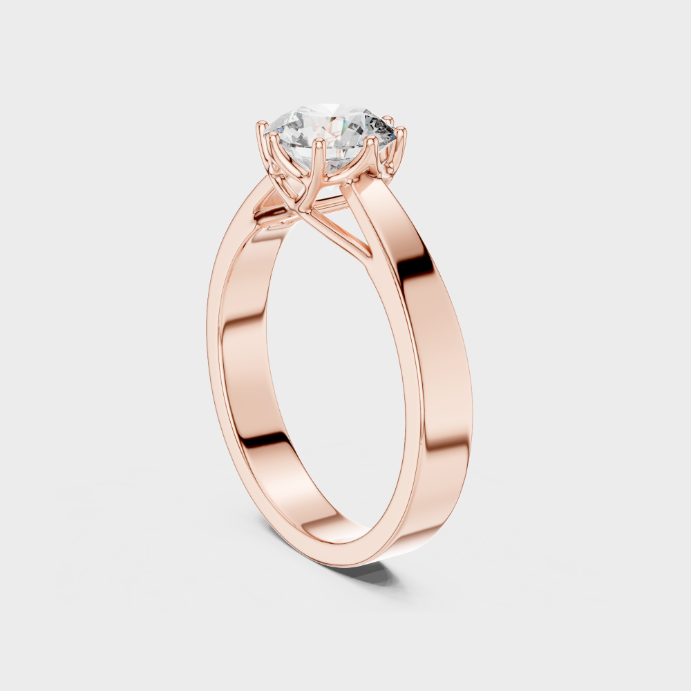 1 carat Lab Grown Diamond Women's engagement Ring in