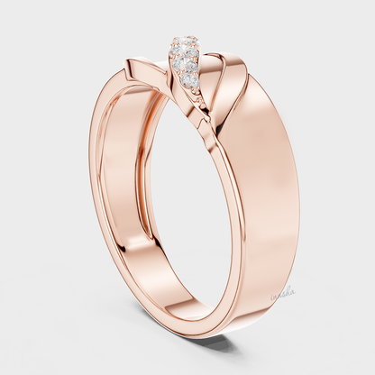 Hallmark gold men’s diamond ring