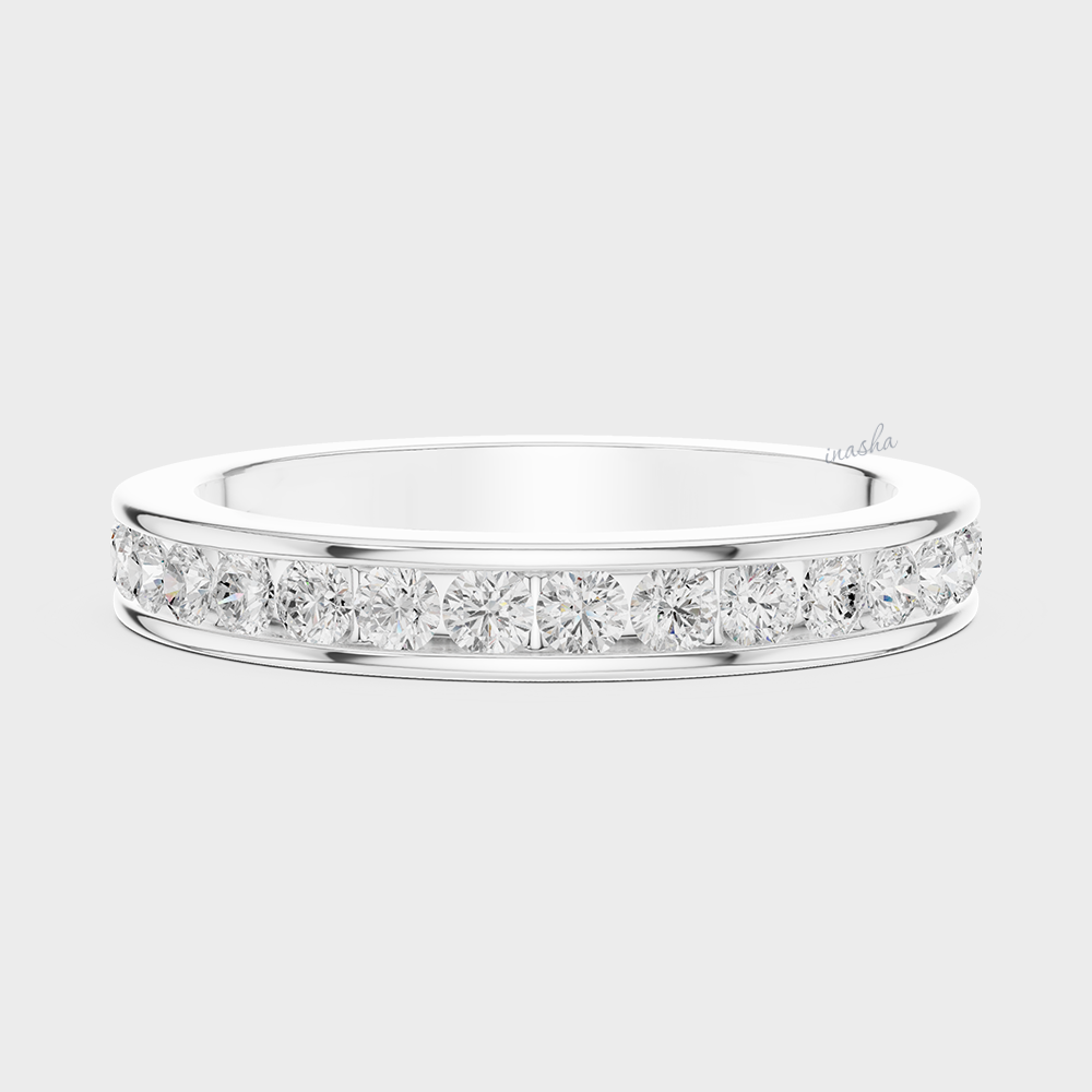 Hallmarked gold men’s lab grown diamond ring