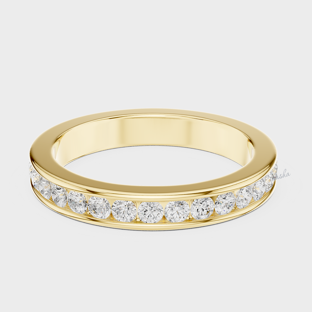 1.08 carat men’s lab grown diamond band