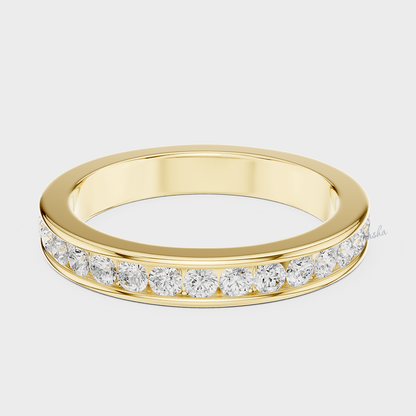 1.08 carat men’s lab grown diamond band