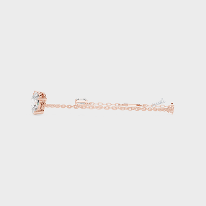 Multi-Shape Lab-Grown Diamond Bracelet | 3.61 Ct | Emerald, Oval, Pear & More | Hallmark Gold