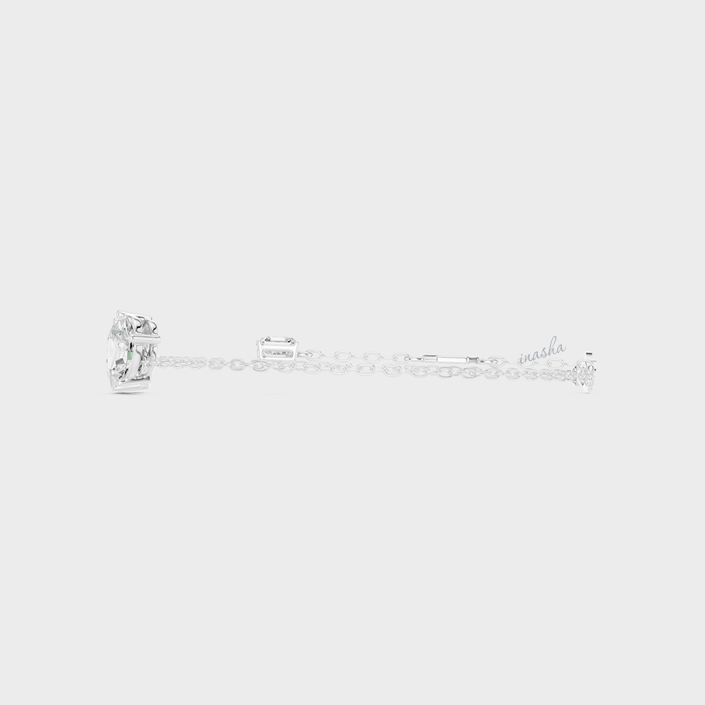 Multi-Shape Lab-Grown Diamond Bracelet | 3.61 Ct | Emerald, Oval, Pear & More | Hallmark Gold