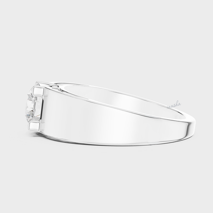 White Gold Men’s Diamond Ring