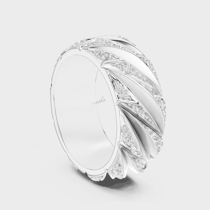 950 Platinum Men’s Diamond Ring