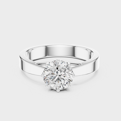 1 carat Lab Grown Diamond Women's engagement Ring in